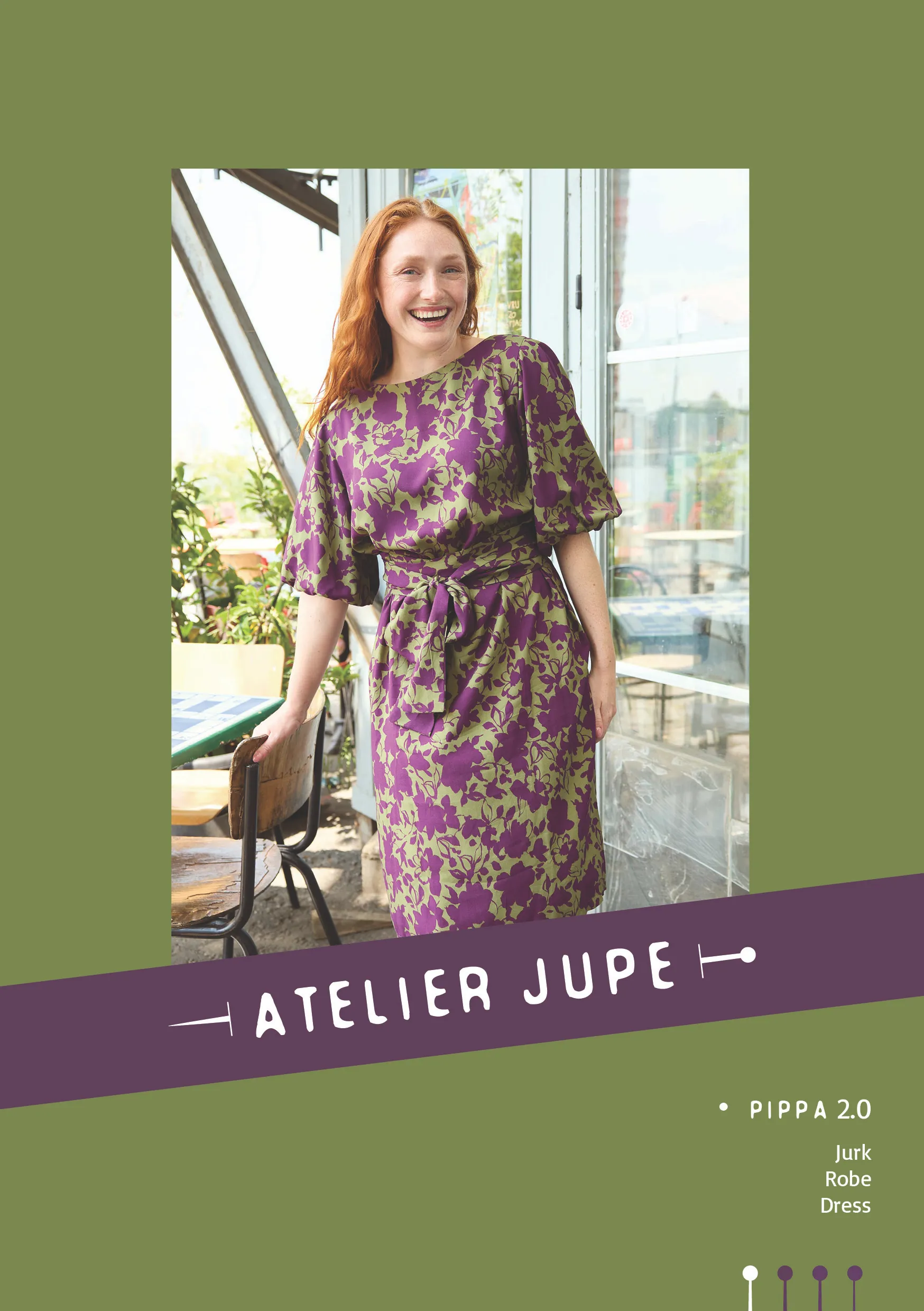 Patroon jurk Pippa 2.0 - Atelier Jupe